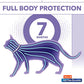Hartz UltraGuard Plus Flea & Tick Collar for Cats, 1?Pc, 7?Month Protection, White, Waterproof, Adjustable Fit