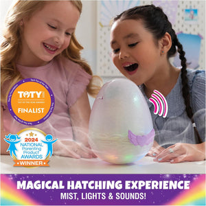 Hatchimals Alive Pufficorn Toy Interactive Surprise Egg with Lights and Mist Fun Gift for Kids Styles May Vary