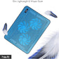 Havit HV-F2056 15.6-17 Inch Laptop Cooler Cooling Pad - Slim Portable USB Powered (3 Fans) (Blue),