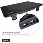 Havit HV-F2056 15.6-17 Inch Laptop Cooler Cooling Pad - Slim Portable USB Powered (3 Fans) (Black+Red),