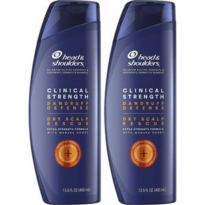 Head And Shoulders Anti Dandruff Clinical Strength, Seborrheic Dermatitis Shampoo, 3.5 Fl Oz (Pack Of 2),
