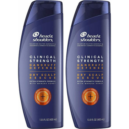 Head And Shoulders Anti Dandruff Clinical Strength, Seborrheic Dermatitis Shampoo, 3.5 Fl Oz (Pack Of 2),