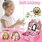 Heaning Kids Washable Makeup Kit, Real Play Makeup Set, Princess Dress-Up Toy for 3–12?Year?Old Girls