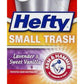 Hefty Hefty Small Garbage Bags, Flap Tie, Lavender And Sweet Vanilla Scent, 4 Gallon, 26 Count