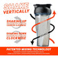 HELIMIX Helimix 2.0 Vortex Blender Shaker Bottle 828 Ml - No Blending Ball Or Whisk - USA Made - Portable Pre Workout Whey Protein Drink Shaker Cup - Mixes Cocktails Smoothies Shakes - Top Rack Safe
