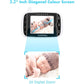 HelloBaby Baby Monitor, 1 Pc, Black, 3.2" LCD, Pan-Tilt-Zoom Camera, Night Vision, Remote View, Easy Setup