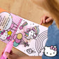 Horizon Group Hello Kitty Aqua Art Pad, 4 Reusable Water Reveal Pages, Mess-Free Painting Kit for Ages 3+