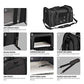 Henkelion Pet Carrier Soft Sided Black Carrier for Cats Dogs up to 15 lbs TSA Airline Approved