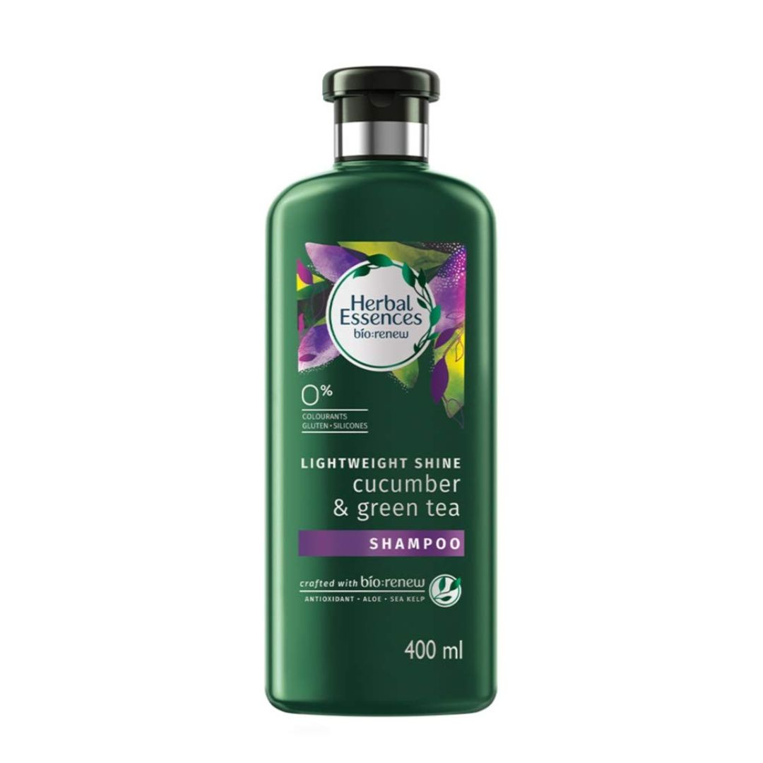 Herbal Essences Bio:Renew Cucumber & Green Tea Lightweight Shine Shampoo & Conditioner 400ml,8001090222664,