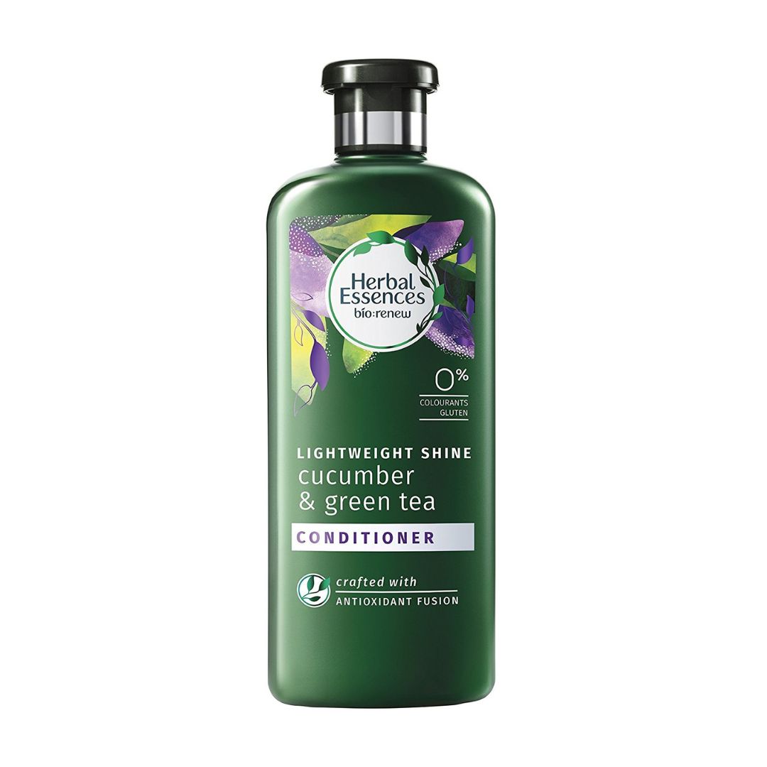 Herbal Essences Bio:Renew Cucumber & Green Tea Lightweight Shine Shampoo & Conditioner 400ml,8001090222695