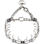 Herm Sprenger Pet Supply Imports Chrome Plated Training Collar With Quick Release Snap For Dogs, Medium, 3.0mm, 21-Inch,