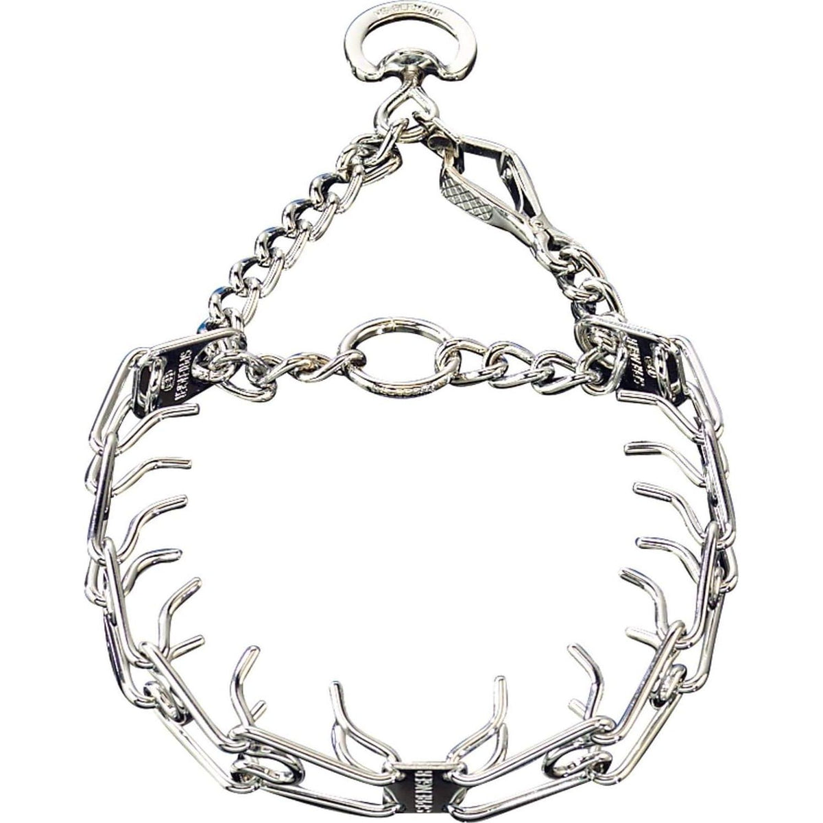 Herm Sprenger Pet Supply Imports Chrome Plated Training Collar With Quick Release Snap For Dogs, Medium, 3.0mm, 21-Inch,