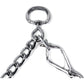 Herm Sprenger Pet Supply Imports Chrome Plated Training Collar With Quick Release Snap For Dogs, Medium, 3.0mm, 21-Inch,