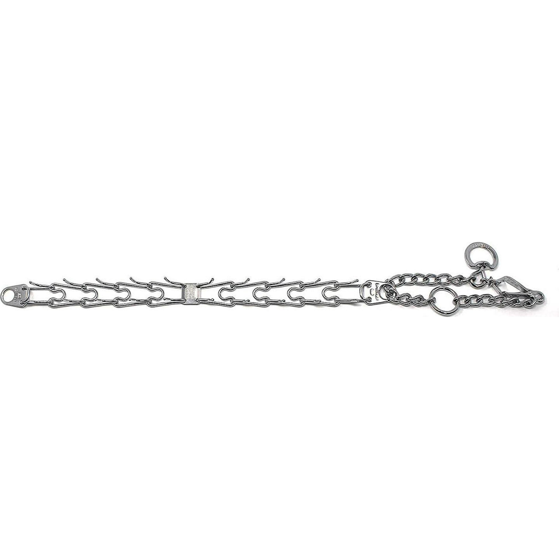 Herm Sprenger Pet Supply Imports Chrome Plated Training Collar With Quick Release Snap For Dogs, X-Large, 4mm, 24-Inch,