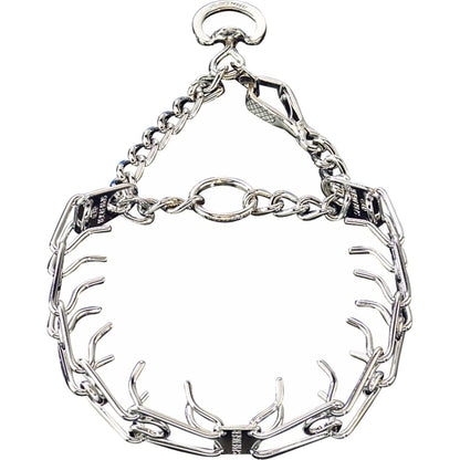 Herm Sprenger Pet Supply Imports Chrome Plated Training Collar With Quick Release Snap For Dogs, X-Large, 4mm, 24-Inch,