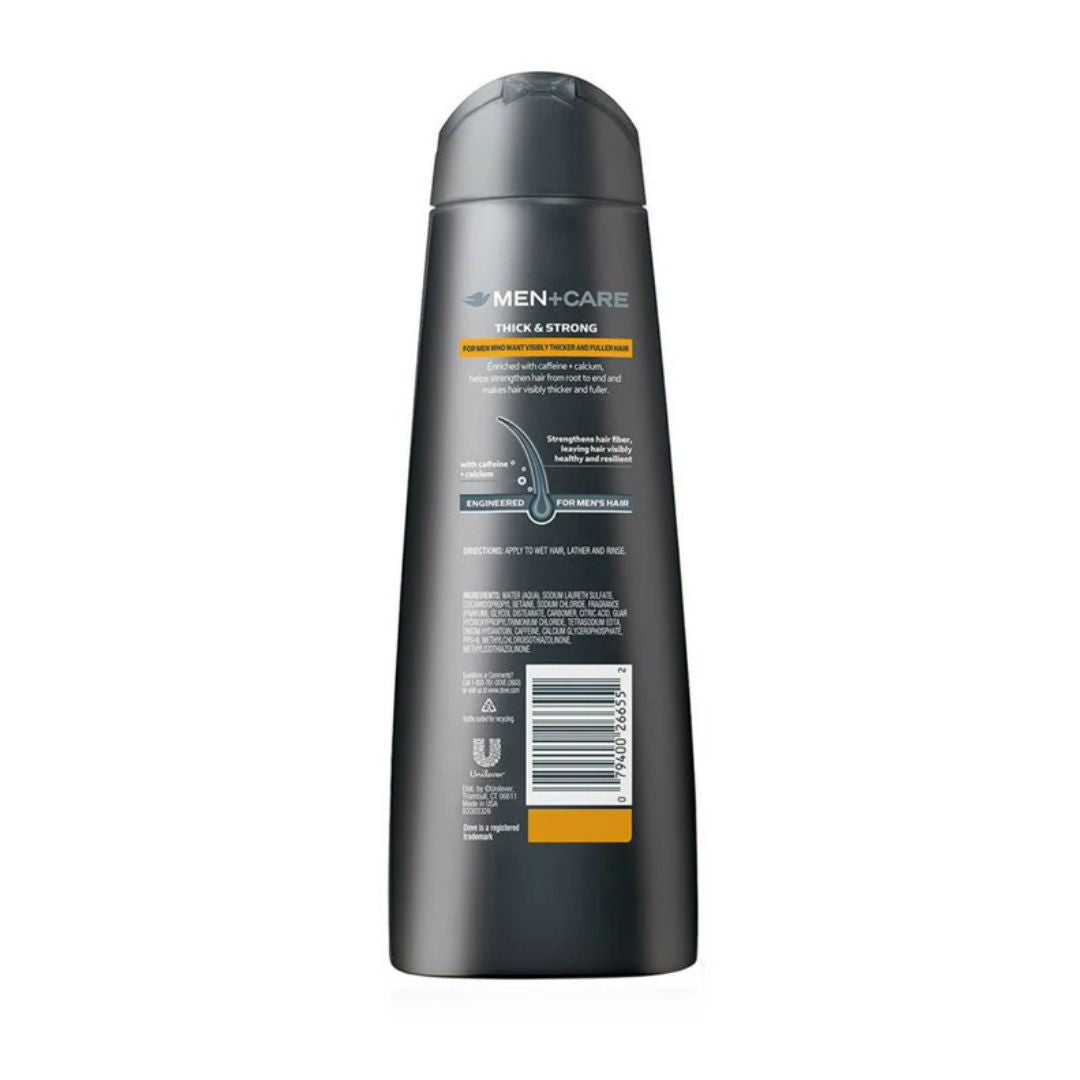 Dove Men +Care Thick & Strong Fortifying Shampoo + Conditioner 355ml,079400266552,