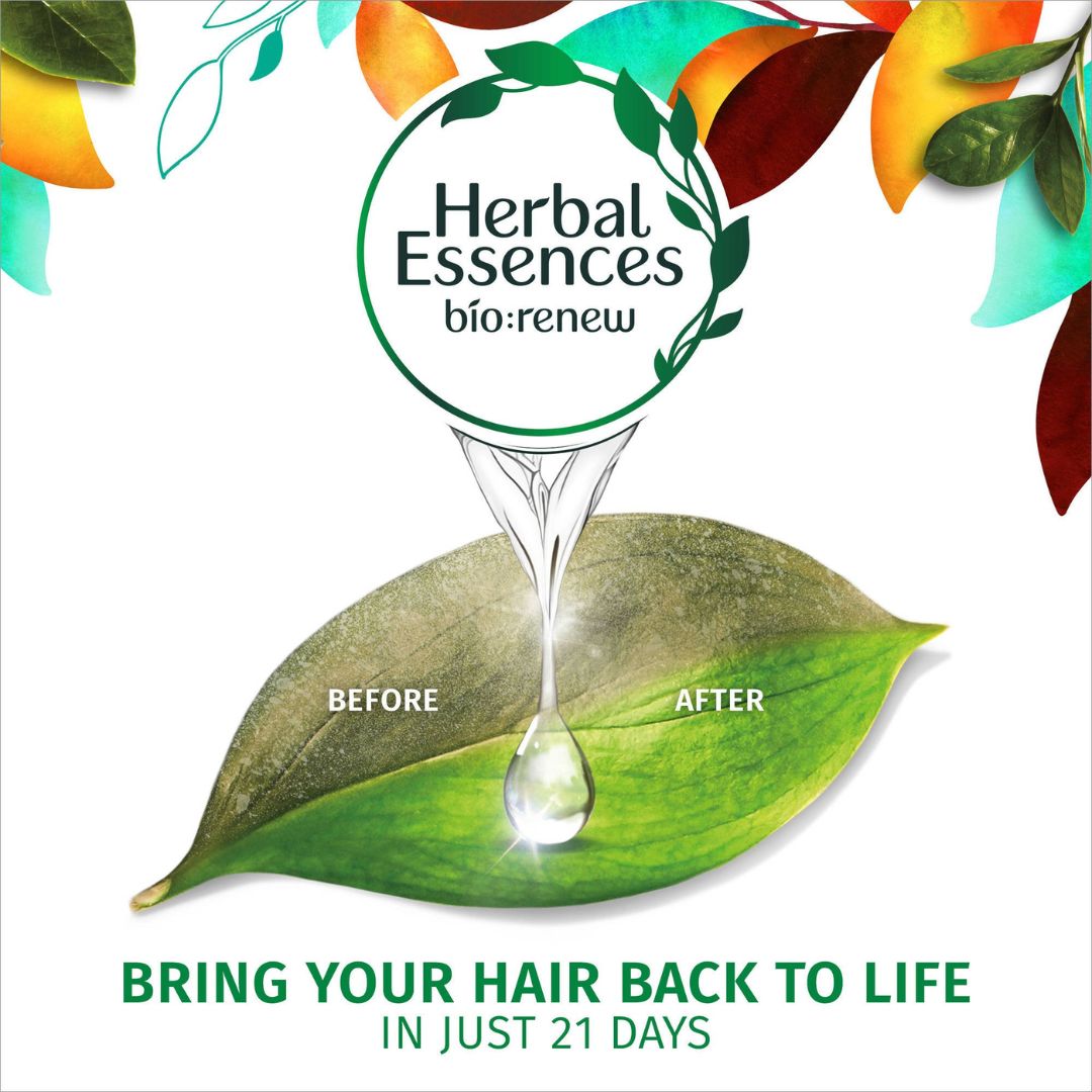 Herbal Essences Bio:Renew Golden Moringa Oil Smooth Shampoo & Conditioner 400ml,8001090222725,