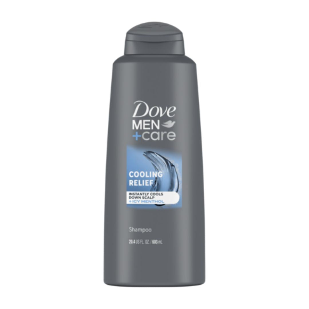 Dove Men +Care Cooling Relief Icy Menthol Fortifying Shampoo 603ml,079400452122,