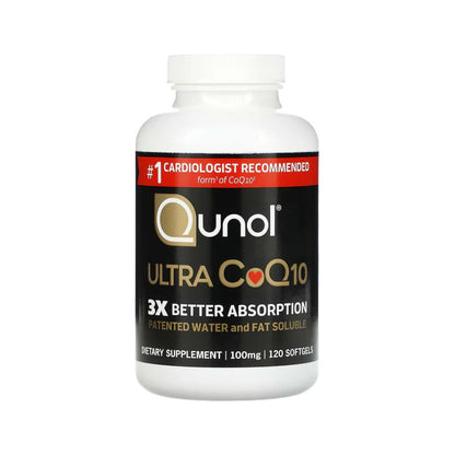 Qunol Ultra CoQ10 100mg 120 Softgels