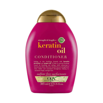 OGX Strength & Length + Keratin Oil Conditioner 385ml