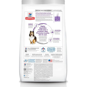 Hill's Science Diet Sensitive Stomach And Skin, Adult 1-6, Stomach And Skin Sensitivity Support, Dry Dog Food, Chicken Recipe, 36 Lb Bag,