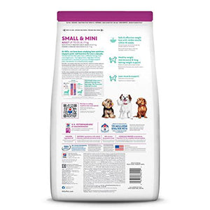 Hill's Science Diet Perfect Weight Small and Mini Adult Dog Food Chicken Recipe 12.5 lb Dry Bag