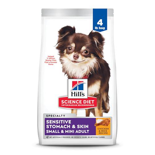 Hill's Science Diet Sensitive Stomach and Skin Dry Dog Food Small Breed Chicken Recipe 4 lb Bag