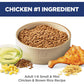 Hill's Science Diet Small & Mini Adult Dog Food, Chicken & Brown Rice Recipe, 4.5 lb Bag, Premium Nutrition for Small Breeds