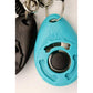 HOAOoo Dog Training Clicker, Black + Blue with Wrist Strap, Clicker for Obedience and Puppy Training