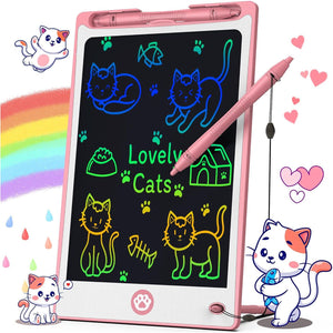 Hockvill LCD Writing Tablet 8.8 Inch Drawing Pad for Kids Travel Doodle Board