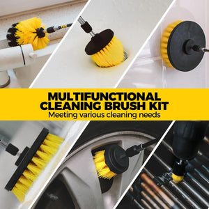 Holikme 11 Piece Drill Brush Attachment Set Scouring Pads Power Scrubber Brush Scrub Pads For Bathroom Surfaces, Floor, Tub, Shower, Grout, Tile, Corners,Cleaning Brush,