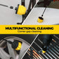 Holikme 6Pack Cleaning Brush Power Scrubber Cleaning Brush Extended Long Attachment Set All Purpose Scrub Brushes Kit For Grout, Floor, Tub, Shower, Tile, Bathroom,Car Cleaning Brush Yellow,675234654345