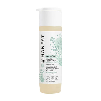 Honest Sensitive Fragrance Free Shampoo + Body Wash 295ml,810022911365