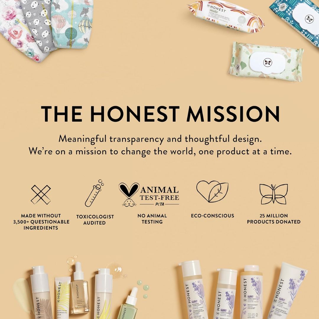 Honest Sensitive Fragrance Free Shampoo + Body Wash 295ml,810022911365
