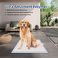 Honey Care All Absorb Dog Training Pads 120 Count Small 17.5 x 23.5 Ultra Absorbent Leak Proof 5 Layer Blue
