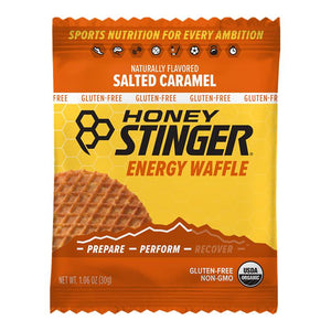 Honey Stinger Organic Gluten-Free Salted Caramel Waffle Energy Stroopwafels, Sports Nutrition, 16 Waffles (1696oz)