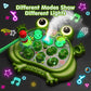 Hoperock Whack A Frog Toy for Kids Ages 2–5, Light-Up Game with 5 Modes, Music & Spray Effects