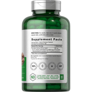 Horbaach Pine Bark Extract, 6000 mg, 180 Capsules, High Potency, 75% Proanthocyanidins, Non-GMO, Gluten-Free Supplement