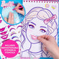 Barbie Hair and Makeup Activity Magazine by Horizon Group with 130 Stencils 180 Stickers and Crayons