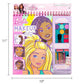 Barbie Hair and Makeup Activity Magazine by Horizon Group with 130 Stencils 180 Stickers and Crayons