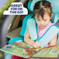 Bluey Sticker Playset by Horizon Group 2 Scenes 35 Reusable Puffy Stickers Great for Travel and Play
