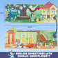 Bluey Sticker Playset by Horizon Group 2 Scenes 35 Reusable Puffy Stickers Great for Travel and Play