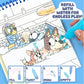 Bluey Aqua Art Kit by Horizon Group, No Mess Water Reveal Pages with Pen, Activity Toy for Ages 3+