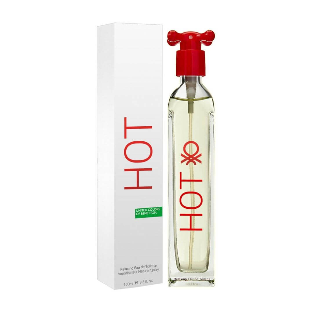 United Colors Of Benetton Hot Relaxing Eau De Toilette For Her 100ml