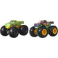Hot Wheels Monster Trucks 1:64 Scale 2 Pack Assorted Giant Wheel Die-Cast Vehicles for Kids