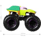 Hot Wheels Monster Trucks 1:64 Scale 2 Pack Assorted Giant Wheel Die-Cast Vehicles for Kids