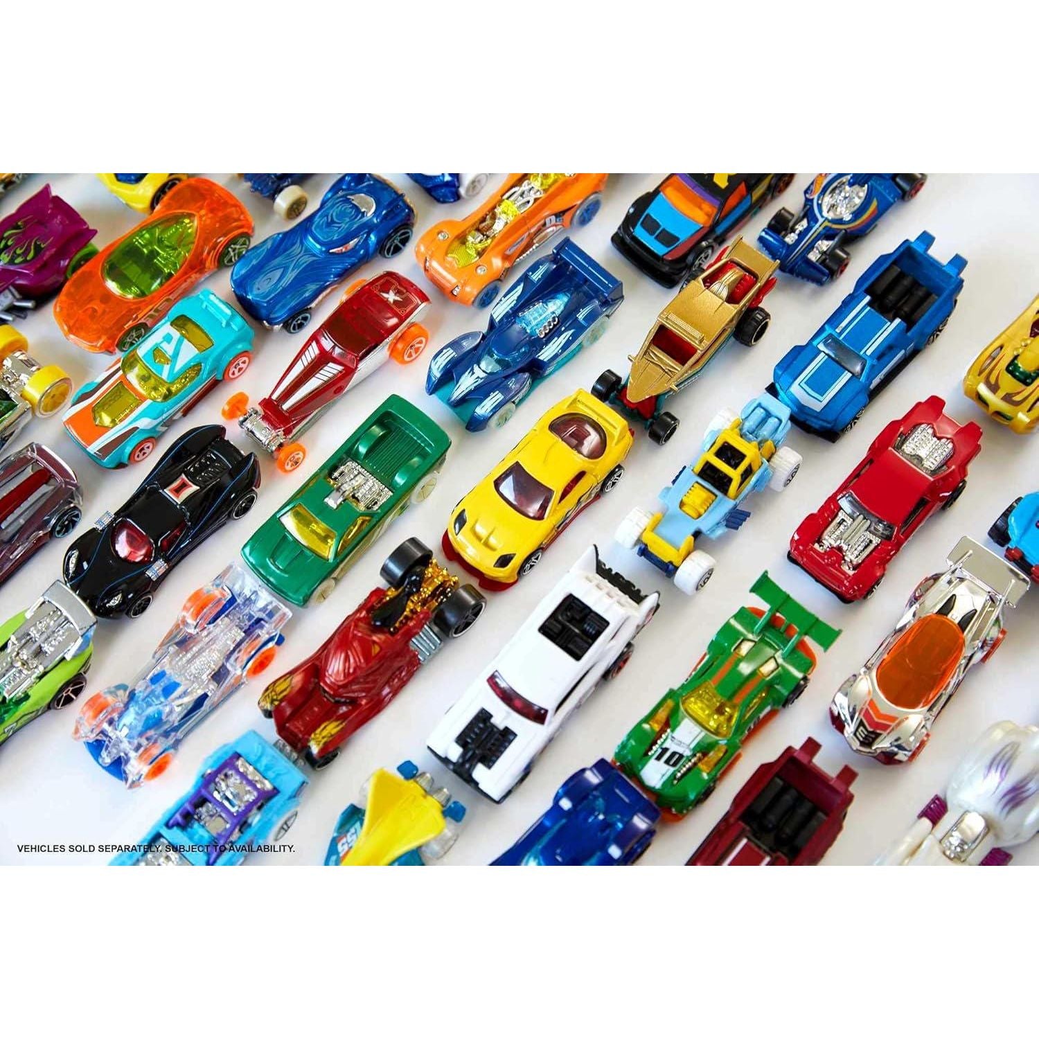Hot Wheels Toy Cars Or Trucks, Set Of 72 Individually Packaged 1:64 Scale Cars, Rescue Vehicles Or Trucks (Styles May Vary; May Include Duplicates),