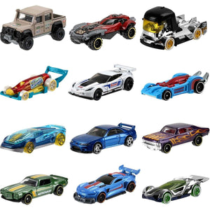 Hot Wheels Toy Cars Or Trucks, Set Of 72 Individually Packaged 1:64 Scale Cars, Rescue Vehicles Or Trucks (Styles May Vary; May Include Duplicates),