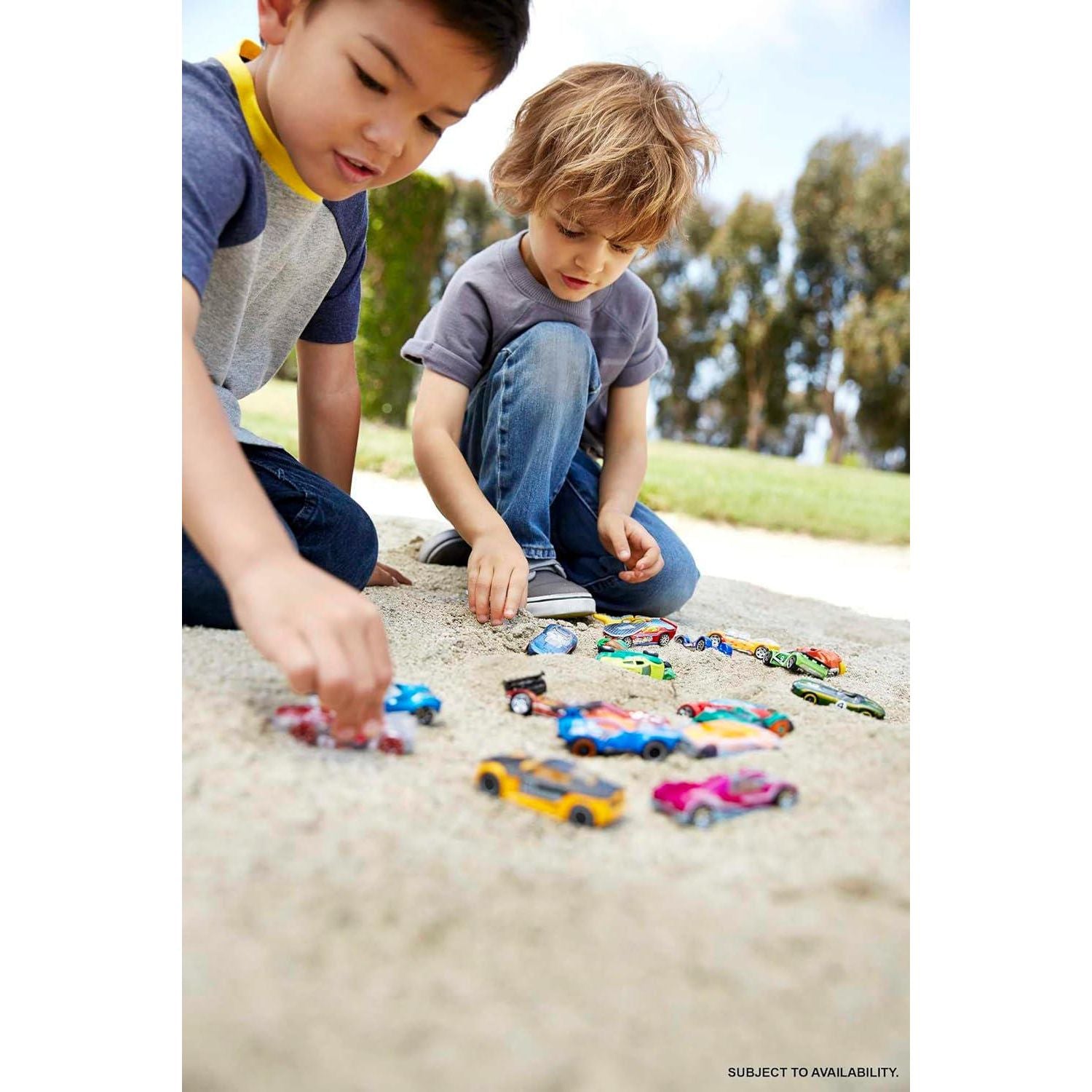 Hot Wheels Toy Cars And Trucks 20 Pack, Set Of 20 1:64 Scale Vehicles For Play Or Display, Instant Collection (Styles May Vary),