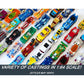 Hot Wheels Toy Trucks And Cars, 50-Pack, Set Of 50 1:64 Scale Individually Packaged Vehicles, Instant Collection (Styles May Vary) (Amazon Exclusive),